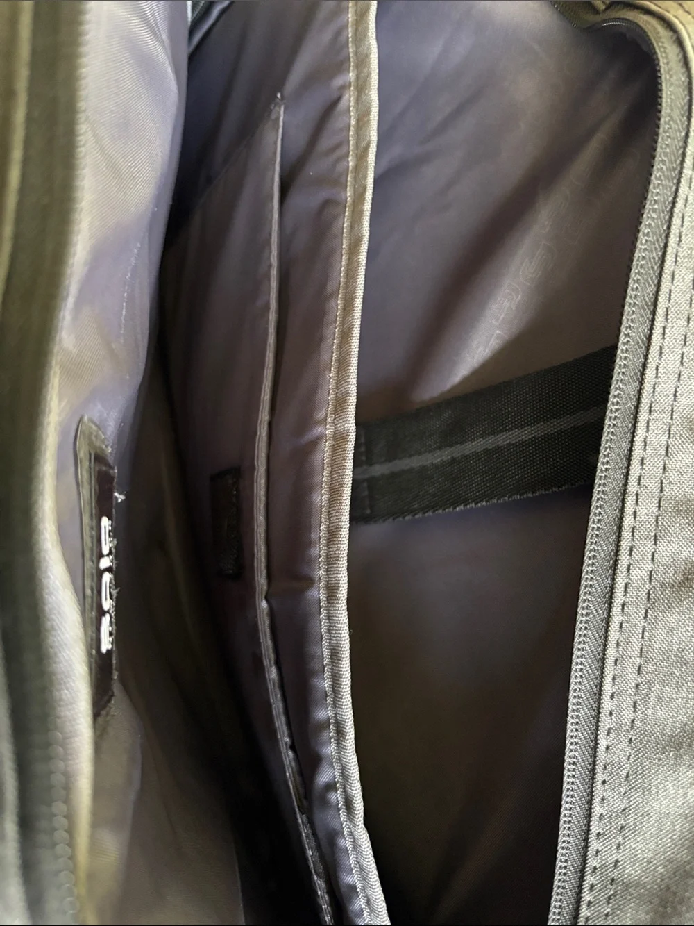 solo Gray Men's Laptop Backpack with Front Organizer Pockets